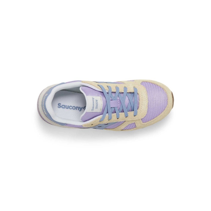 Saucony Shadow Original Sneaker Yellow/Purple/Blue | 206785-BIX