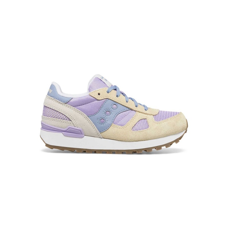 Saucony Shadow Original Sneaker Yellow/Purple/Blue | 206785-BIX