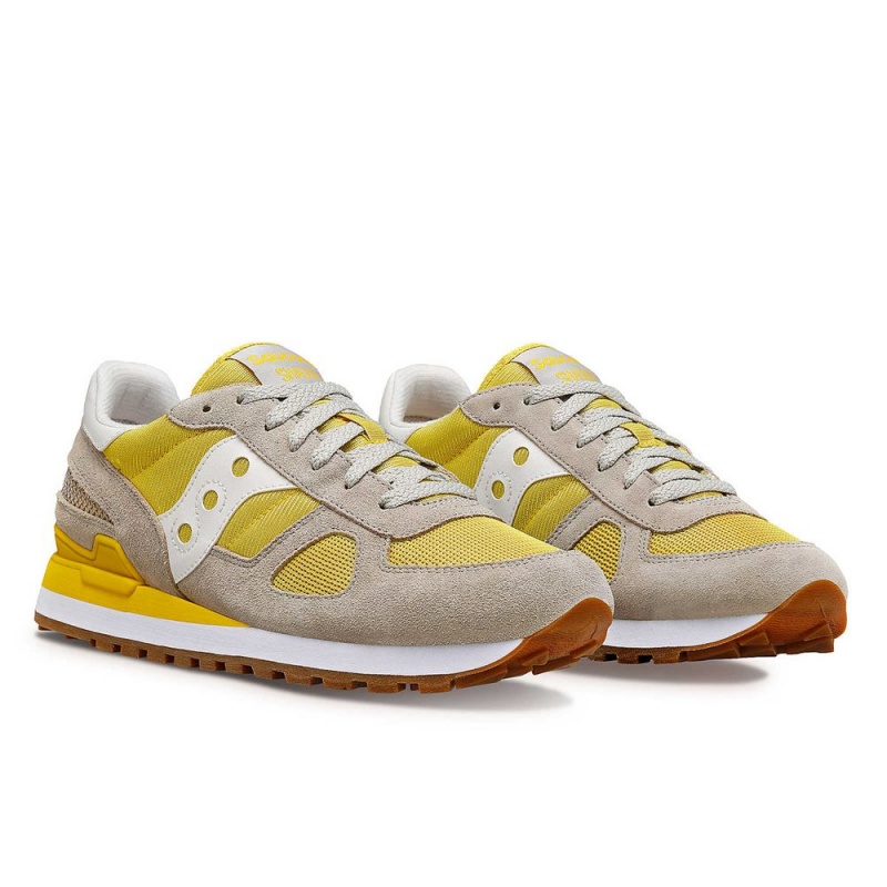 Saucony Shadow Original Yellow/Grey | 678423-HTI