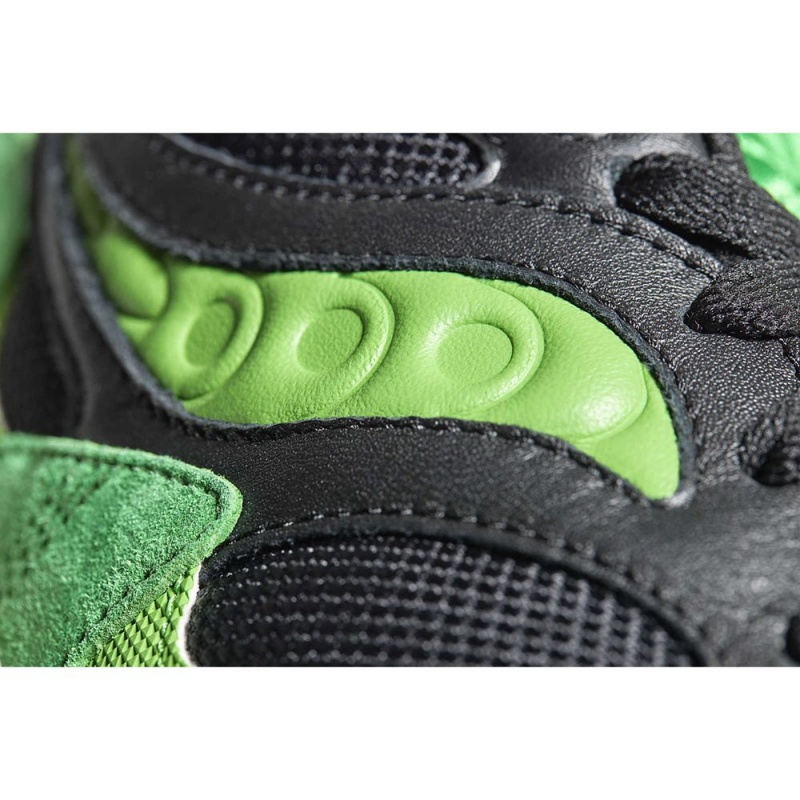 Saucony Shamrock Grid Shadow 2 Black/Green | 641890-NRW