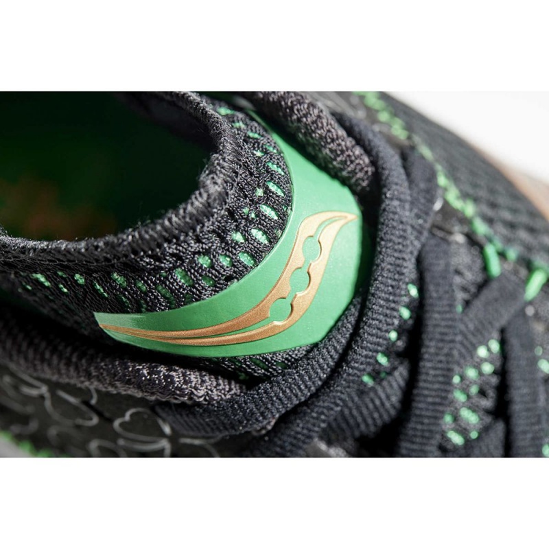 Saucony Shamrock Kinvara 14 Black/Green | 426075-LQM