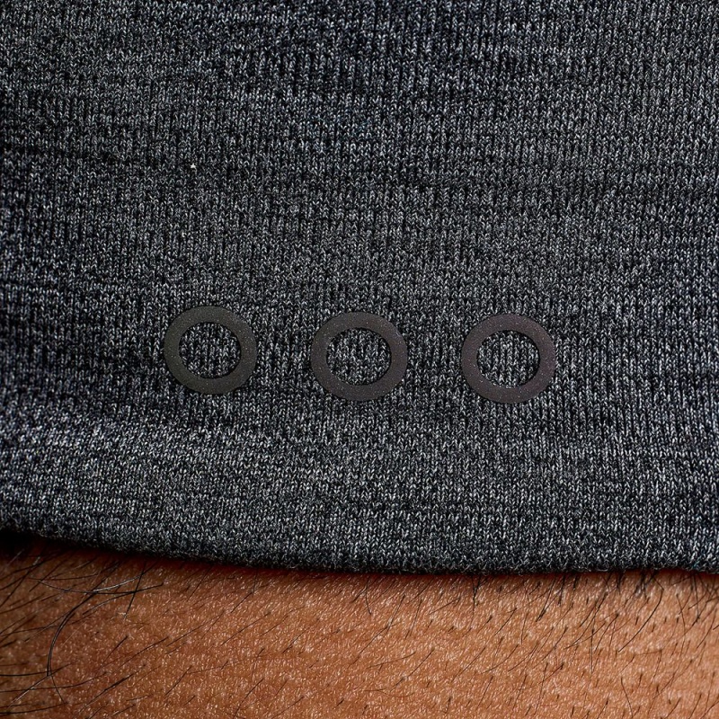 Saucony Solstice Headband Black Heather | 756201-XYJ