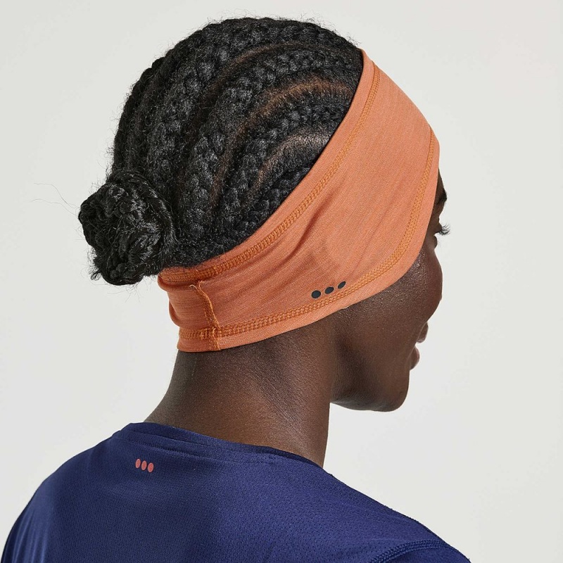 Saucony Solstice Headband Ember Heather | 253046-CZB