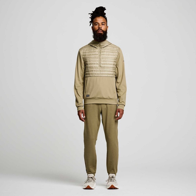 Saucony Solstice Oysterpuff Hoody Coffee | 165048-PNM