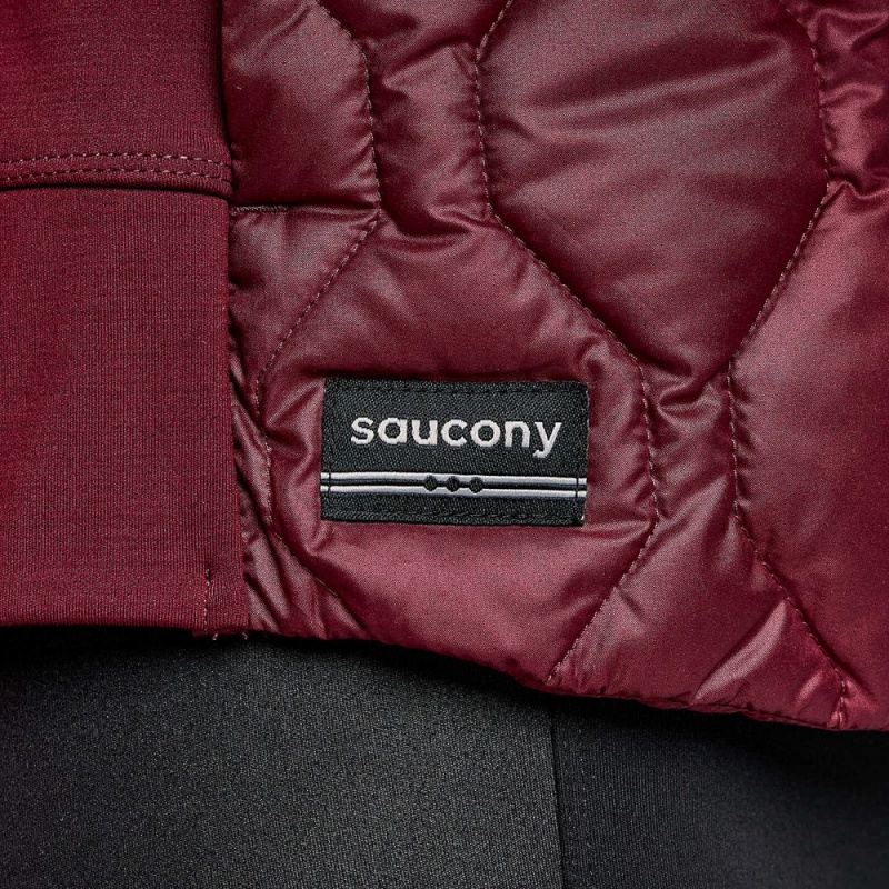 Saucony Solstice Oysterpuff Jacket Sundown | 145763-CUL