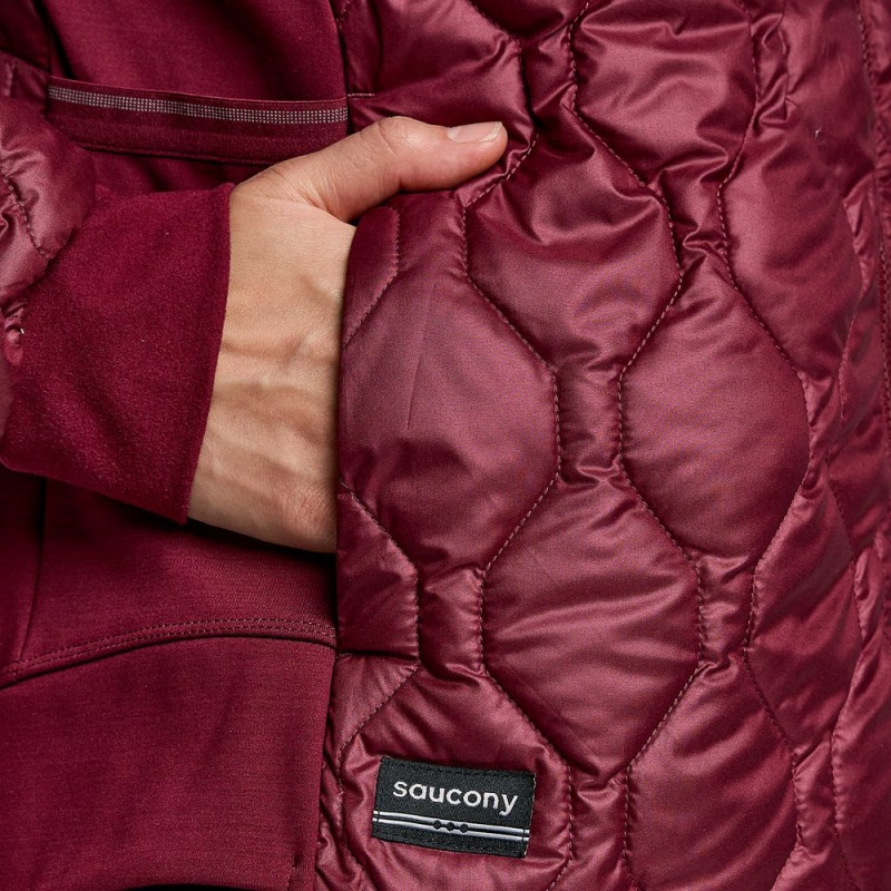 Saucony Solstice Oysterpuff Jacket Sundown | 145763-CUL