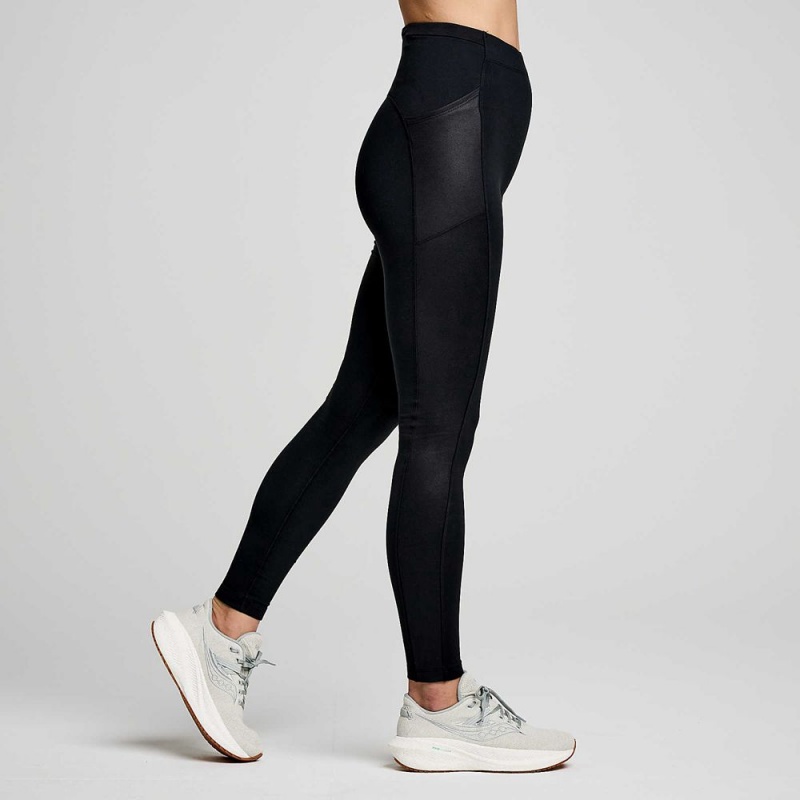 Saucony Solstice Tight Black | 534708-CSP