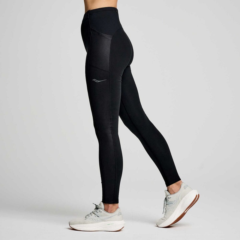 Saucony Solstice Tight Black | 534708-CSP