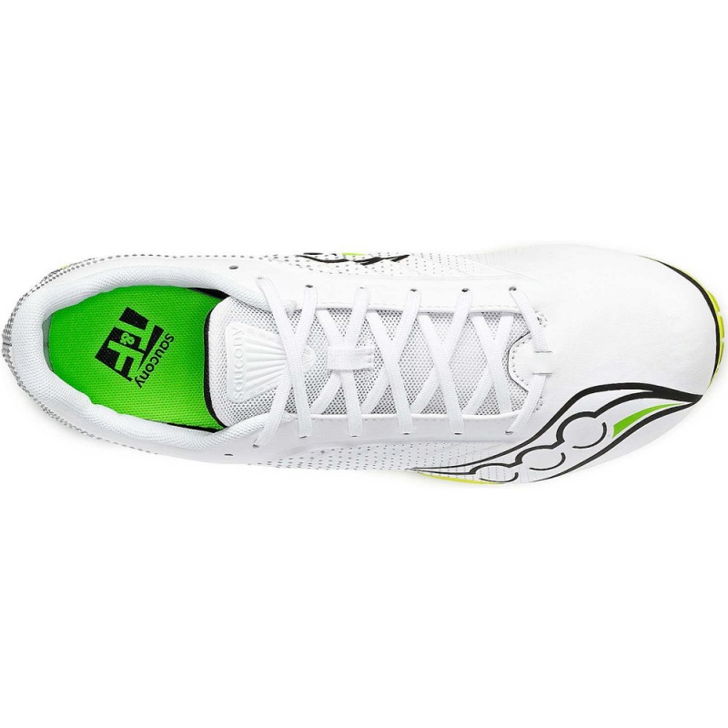 Saucony Spitfire 5 White/Slime | 302915-OHI