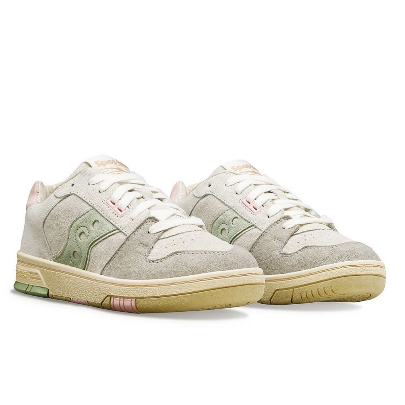 Saucony Spot-Bilt™ Sonic Low Light Beige/Green | 752809-IXD