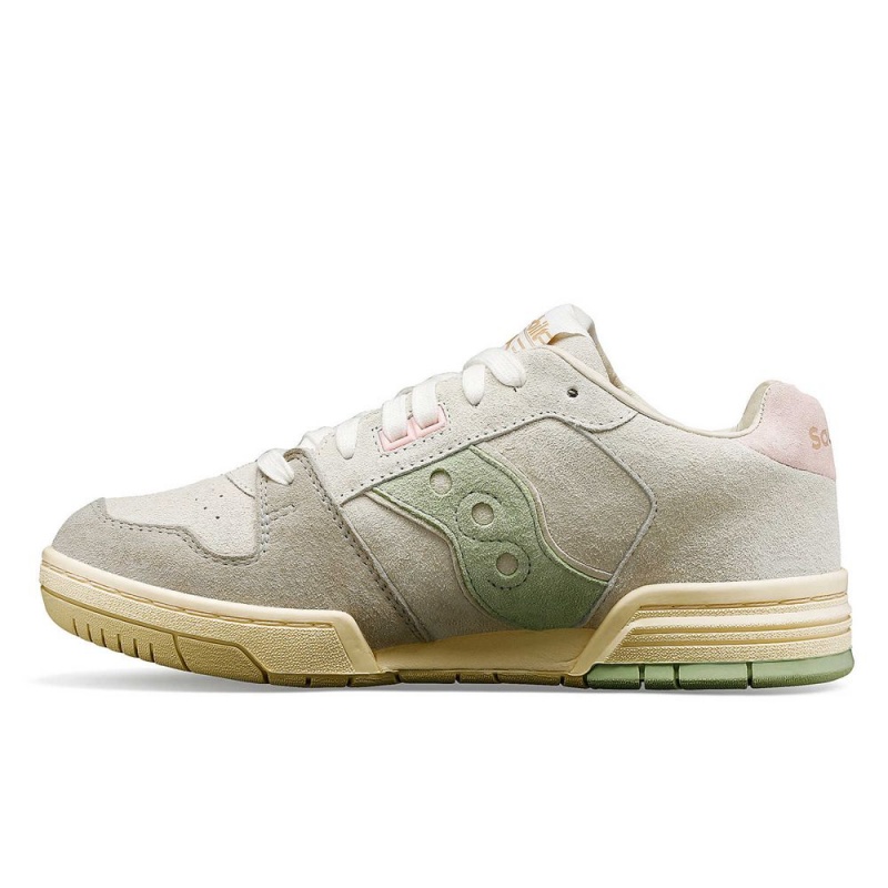 Saucony Spot-Bilt™ Sonic Low Light Beige/Green | 752809-IXD