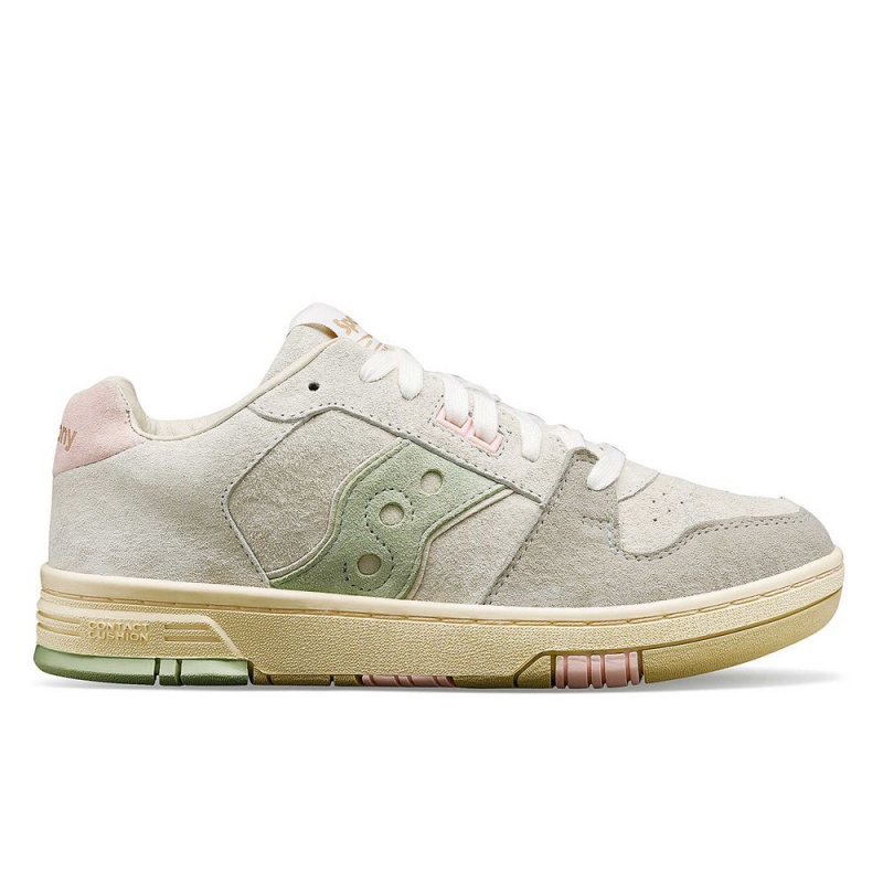 Saucony Spot-Bilt™ Sonic Low Light Beige/Green | 752809-IXD