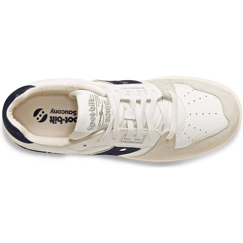 Saucony Spot-Bilt™ Sonic Low Premium Beige/Blue | 740613-MIX