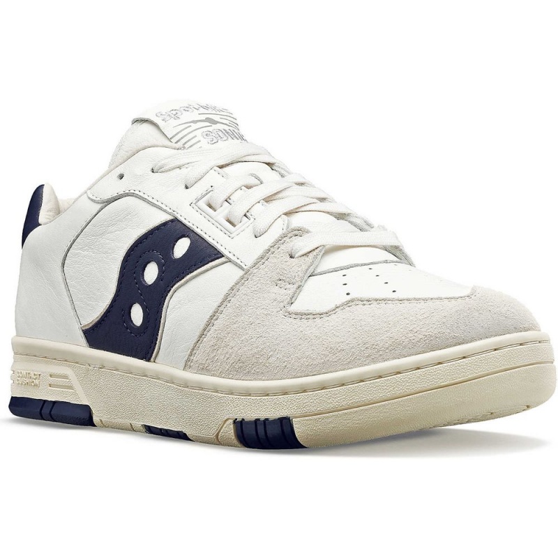 Saucony Spot-Bilt™ Sonic Low Premium Beige/Blue | 740613-MIX