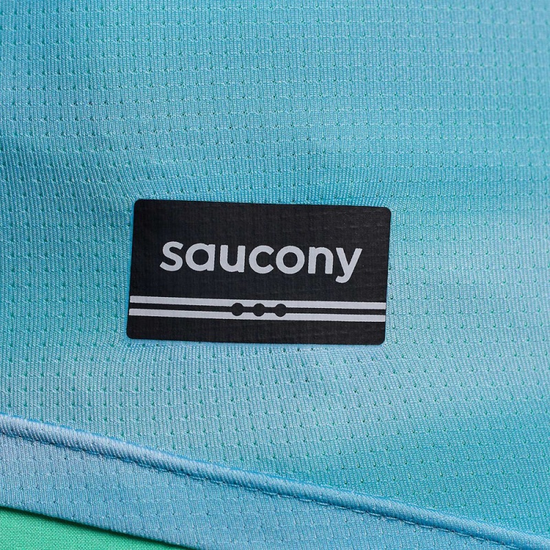 Saucony Stopwatch Graphic Singlet Calm Print | 829431-GBX