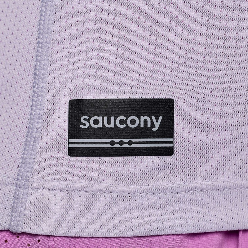 Saucony Stopwatch Singlet Mauve | 475036-IXW