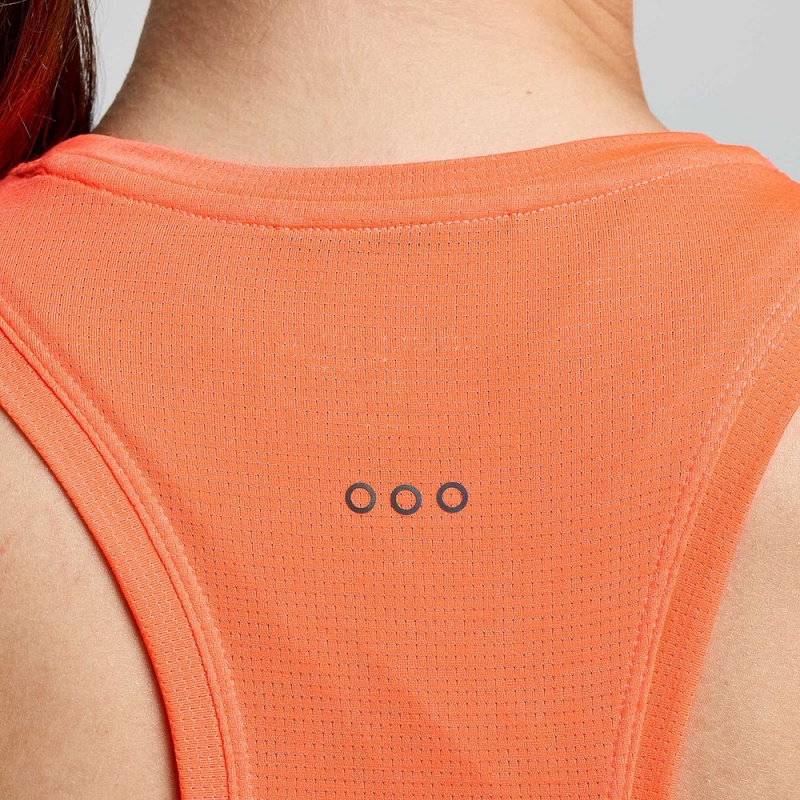 Saucony Stopwatch Singlet ViZiRed | 584712-LFB