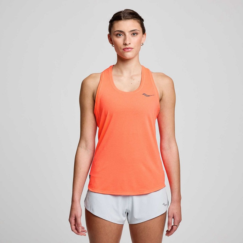 Saucony Stopwatch Singlet ViZiRed | 584712-LFB