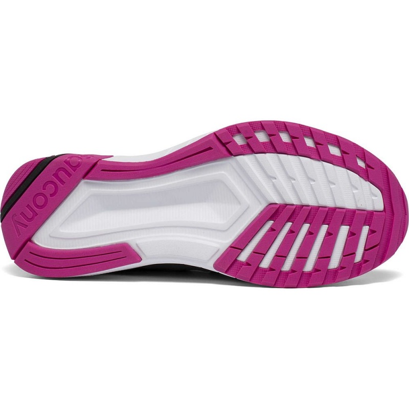 Saucony Stretch & Go Glide Grey/Pink | 127684-IDF