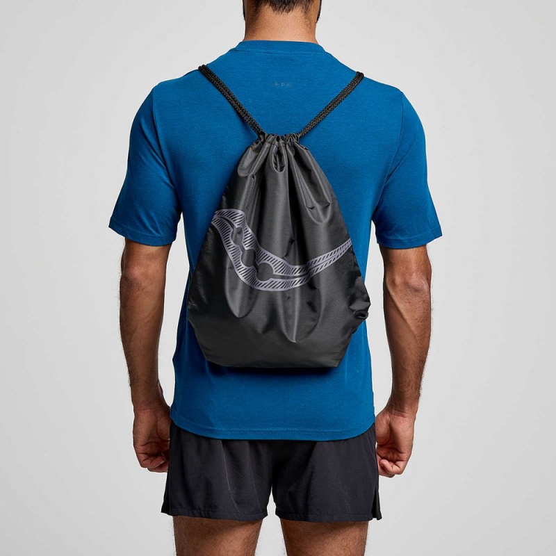 Saucony String Bag Black | 230815-GAN