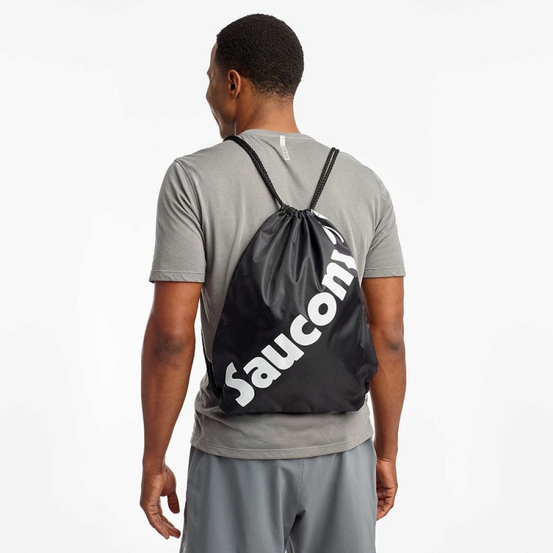 Saucony String Bag Black | 392674-DYI