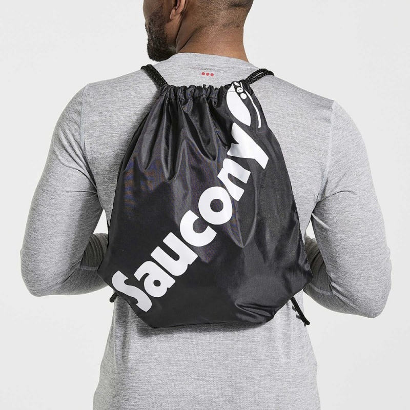 Saucony String Bag Black | 392674-DYI