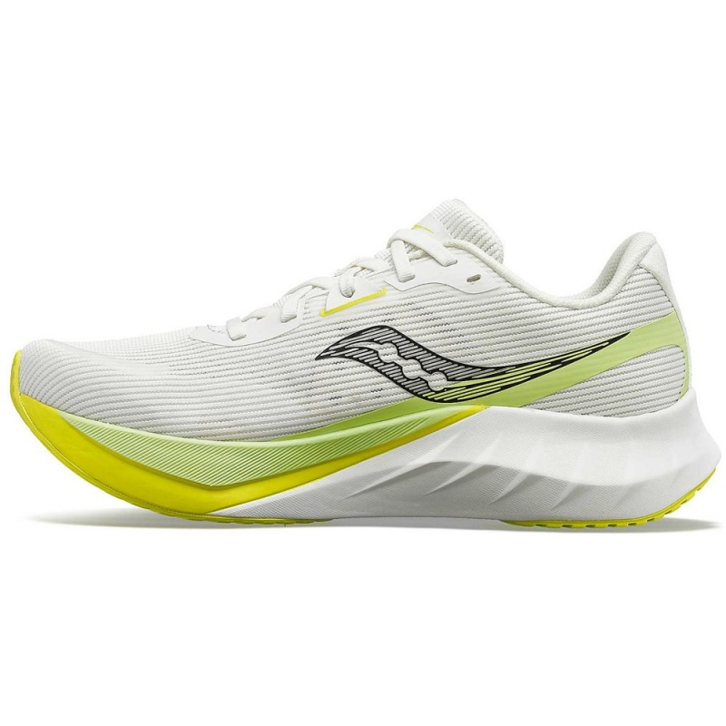 Saucony Tide 2 White/Citron | 829701-JXM