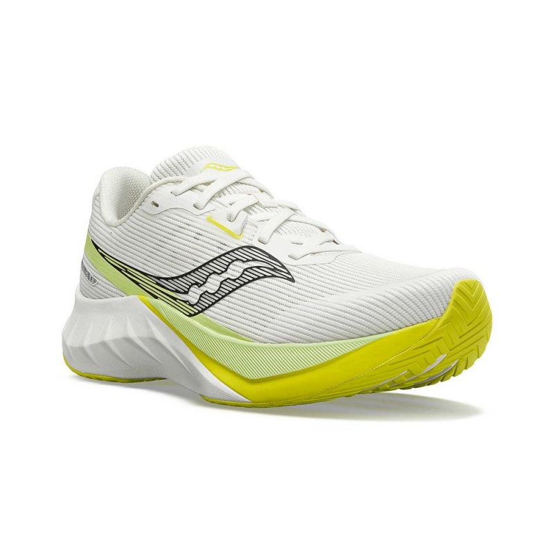 Saucony Tide 2 White/Citron | 829701-JXM