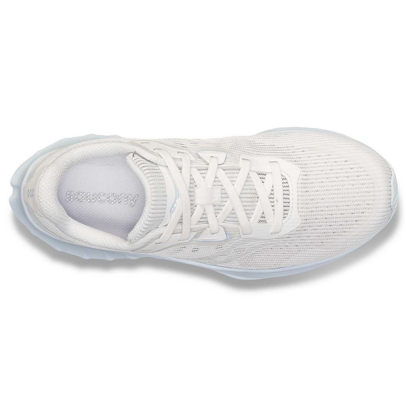 Saucony Tide 2 White/Light Blue | 362958-STN