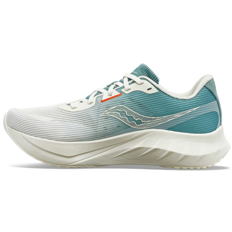 Saucony Tide 2 White/Teal | 716538-FWD