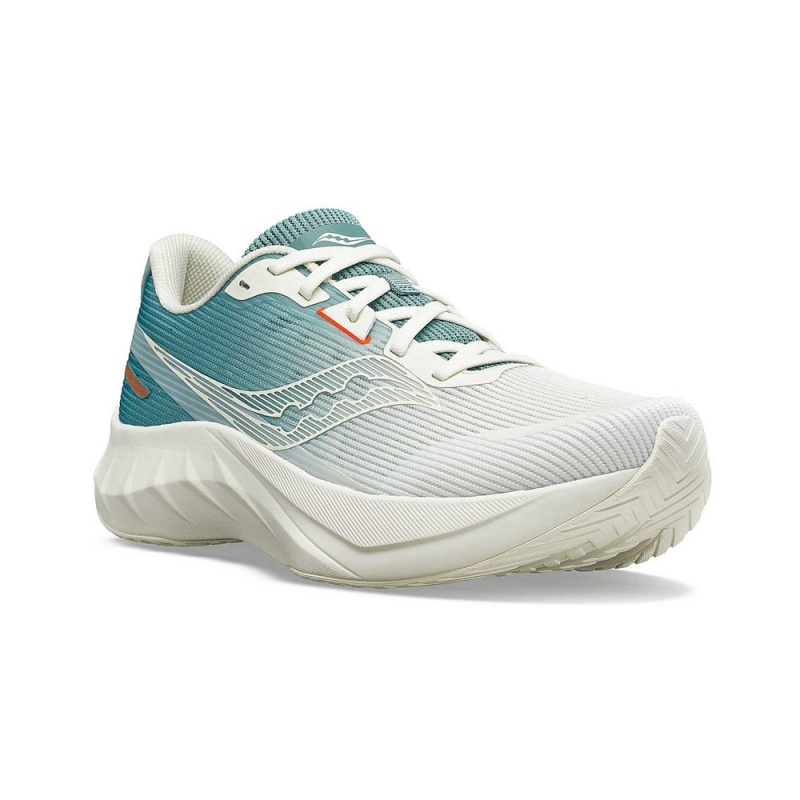 Saucony Tide 2 White/Teal | 716538-FWD