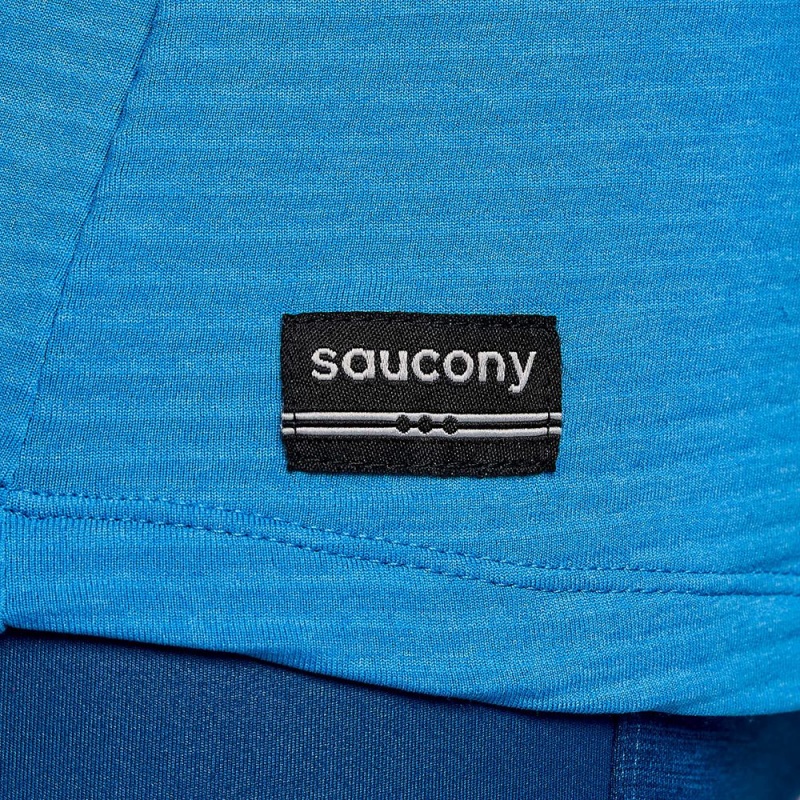 Saucony Triumph 3d Crew Bluelight Heather | 510279-CSR