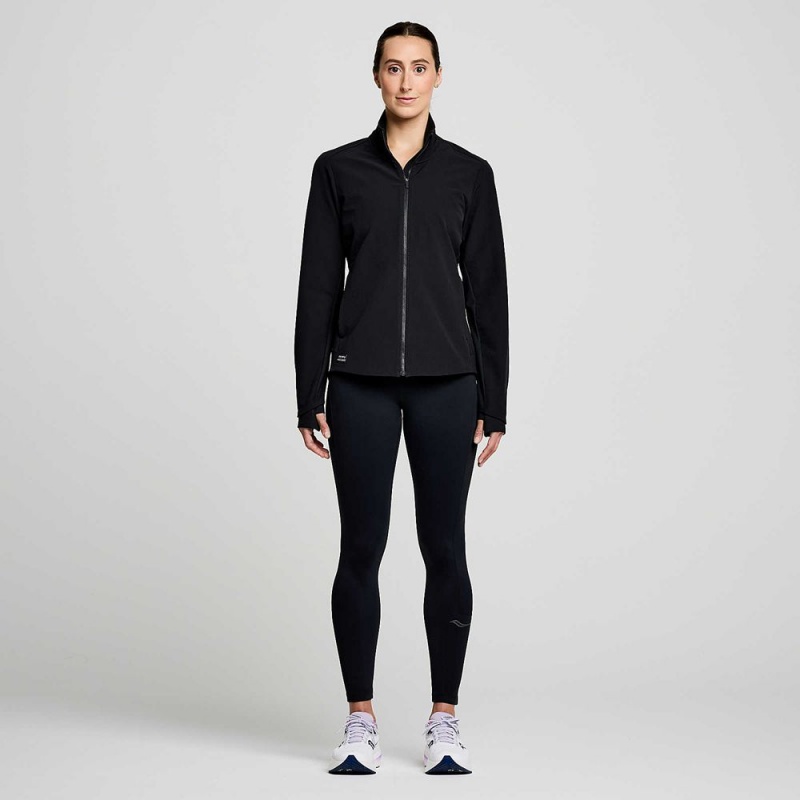 Saucony Triumph Jacket Black | 583492-KBP