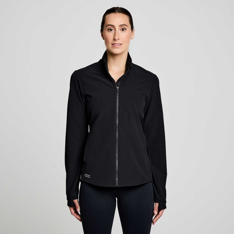 Saucony Triumph Jacket Black | 583492-KBP