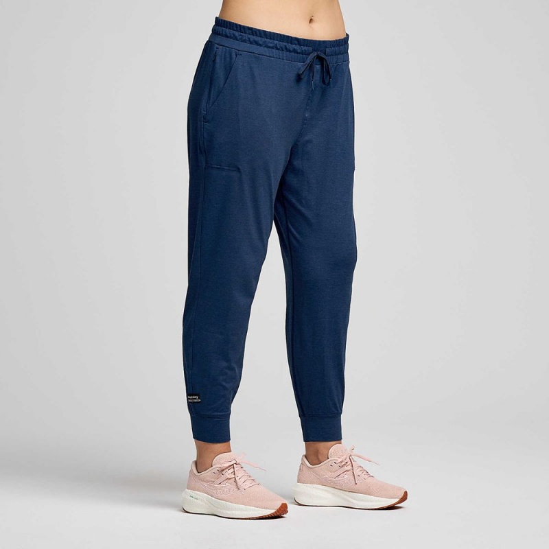 Saucony Triumph Pant Navy Heather | 763480-ANH