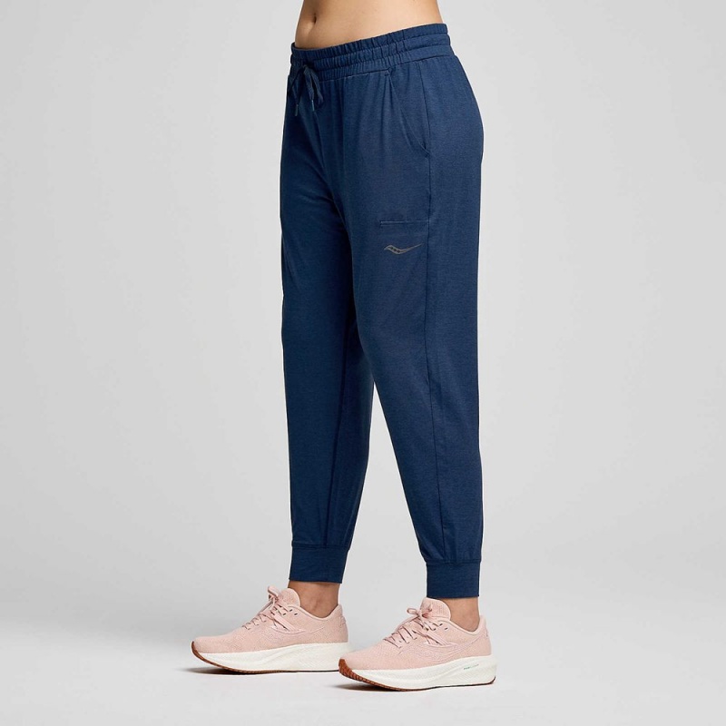 Saucony Triumph Pant Navy Heather | 763480-ANH