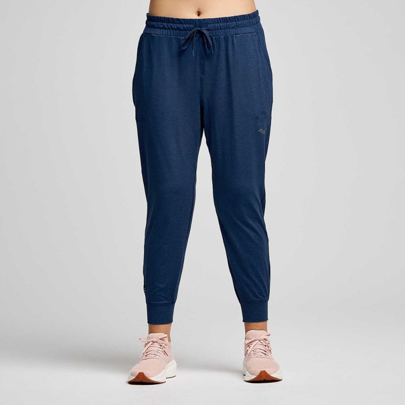 Saucony Triumph Pant Navy Heather | 763480-ANH