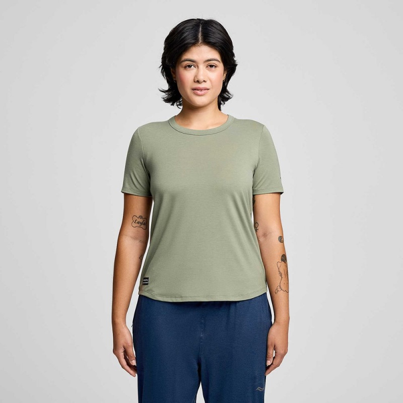 Saucony Triumph Short Sleeve Bough | 985032-ZNB