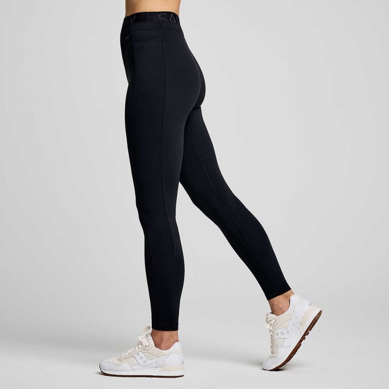 Saucony Triumph Tight Black | 569238-BUX