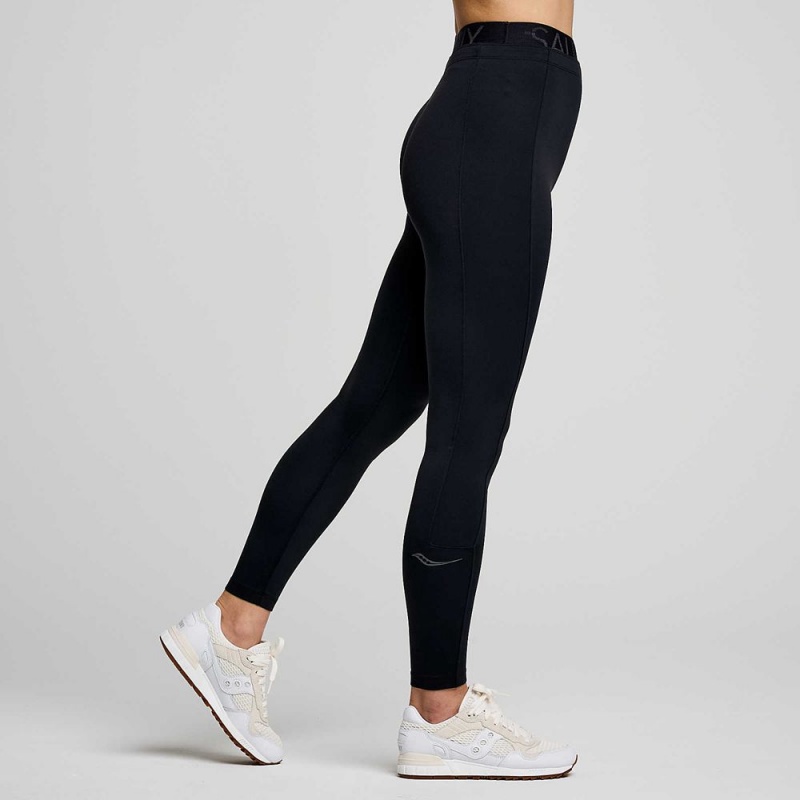 Saucony Triumph Tight Black | 569238-BUX