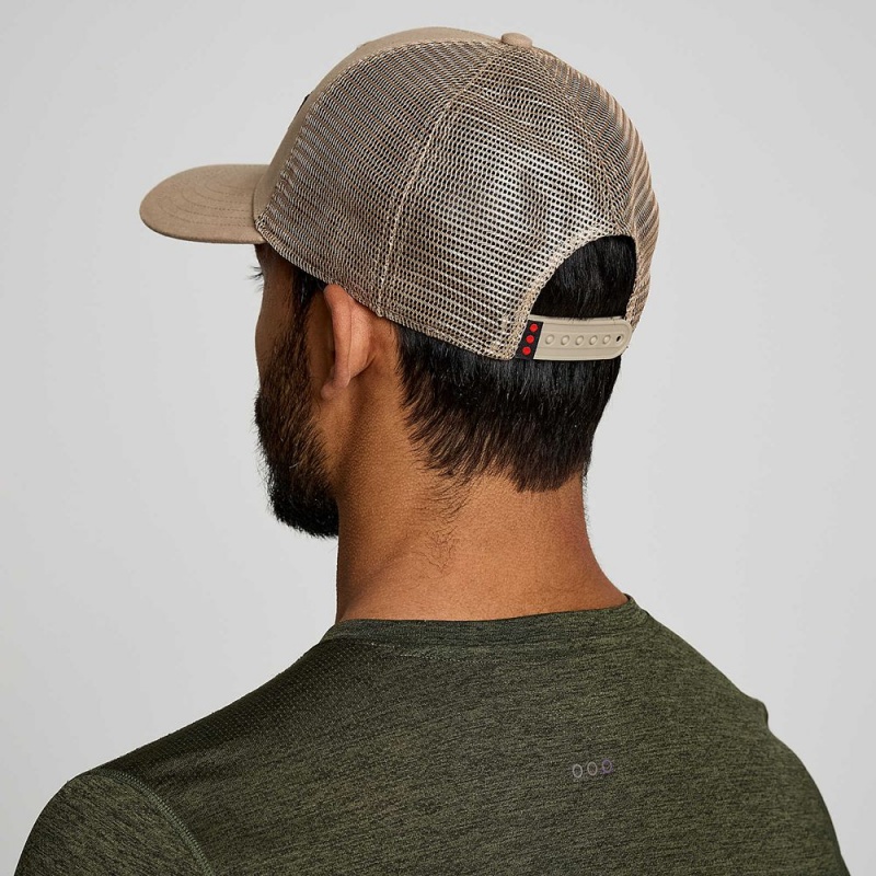 Saucony Trucker Hat Pewter Graphic | 158237-YDH