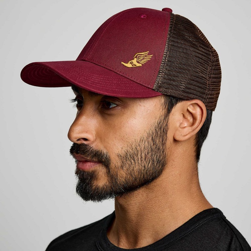 Saucony Trucker Hat Sundown Graphic | 683459-MCO