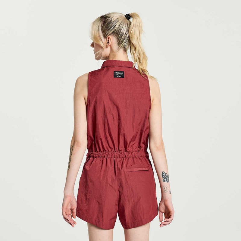 Saucony Unwind Romper Apple Butter | 172865-DEJ