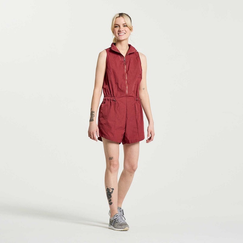 Saucony Unwind Romper Apple Butter | 172865-DEJ