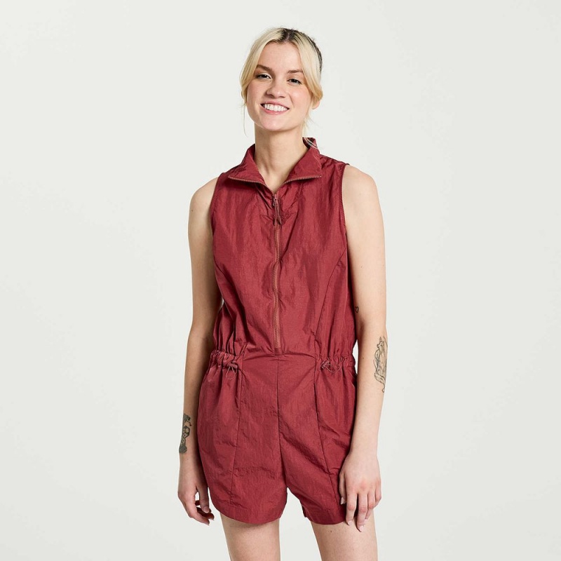 Saucony Unwind Romper Apple Butter | 172865-DEJ