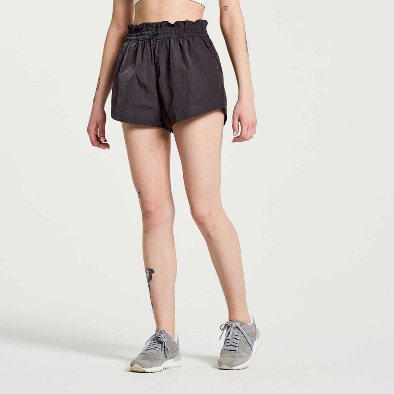 Saucony Unwind Short Black | 610749-BZM