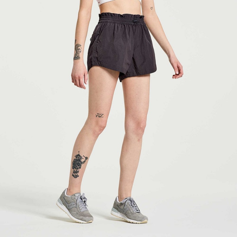 Saucony Unwind Short Black | 610749-BZM