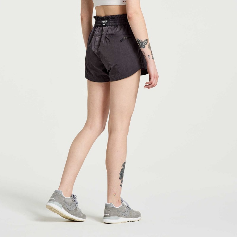 Saucony Unwind Short Black | 610749-BZM