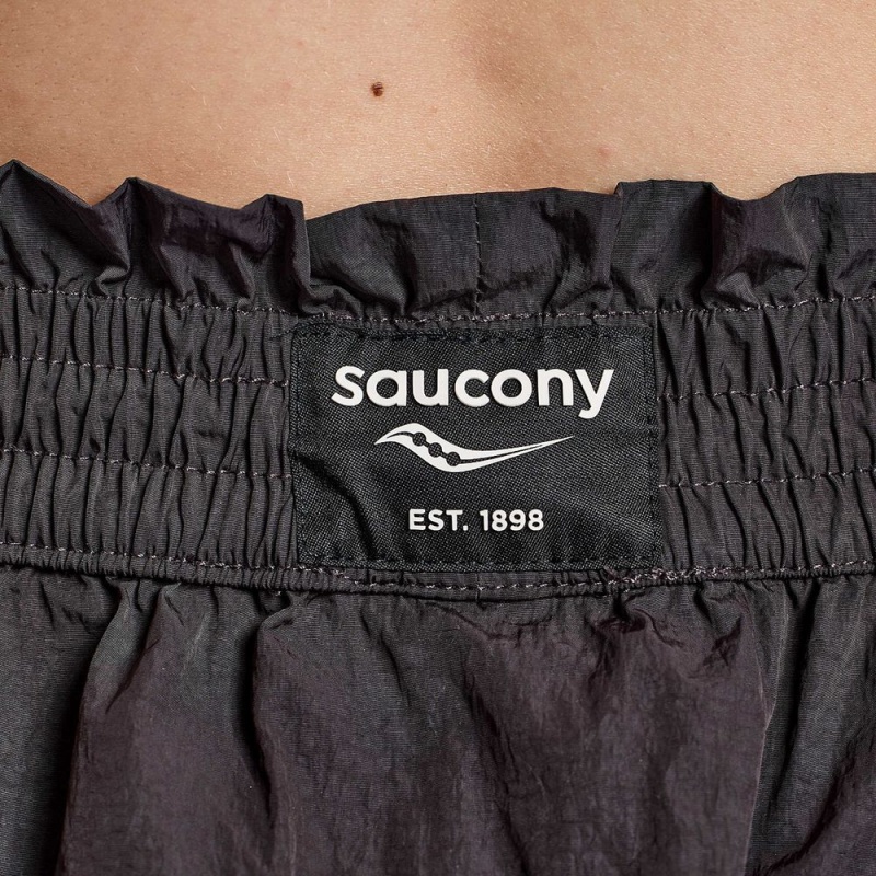 Saucony Unwind Short Black | 610749-BZM