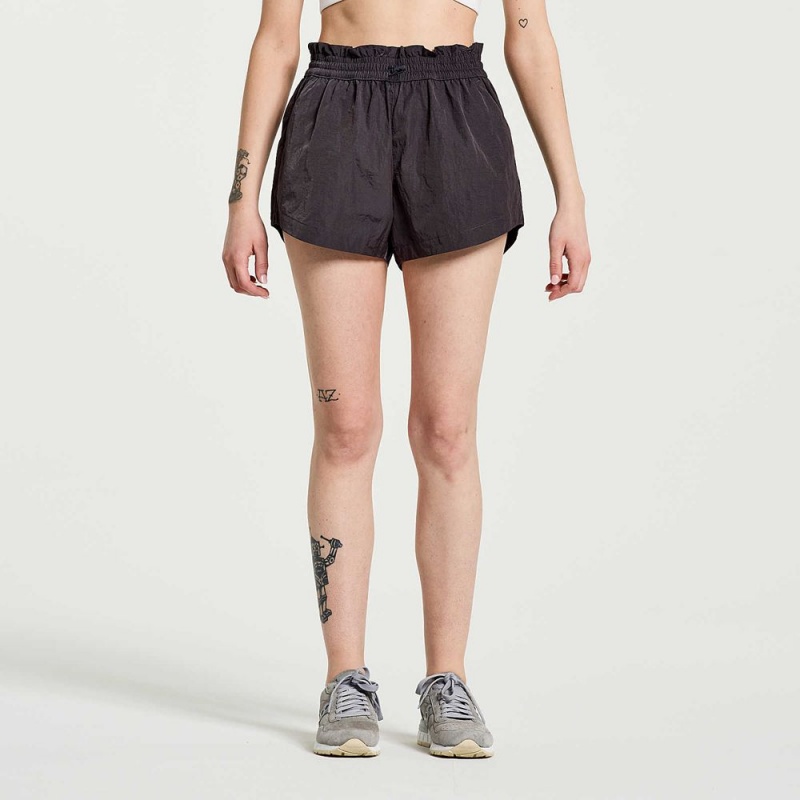 Saucony Unwind Short Black | 610749-BZM